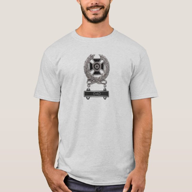 Expert Dad Badge T-Shirt (Front)