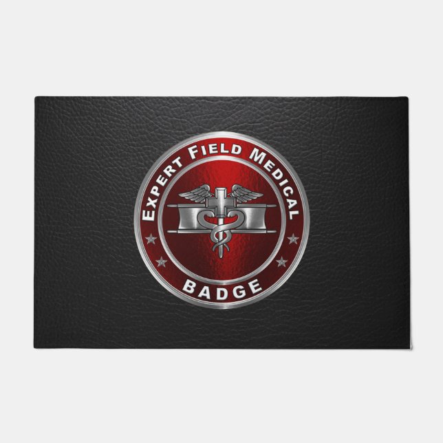 Expert Field Medical Badge (EFMB) Doormat (Front)