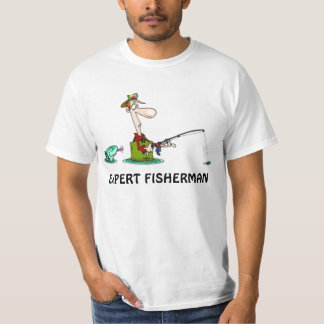EXPERT FISHERMAN FUNNY FISHING T-Shirt
