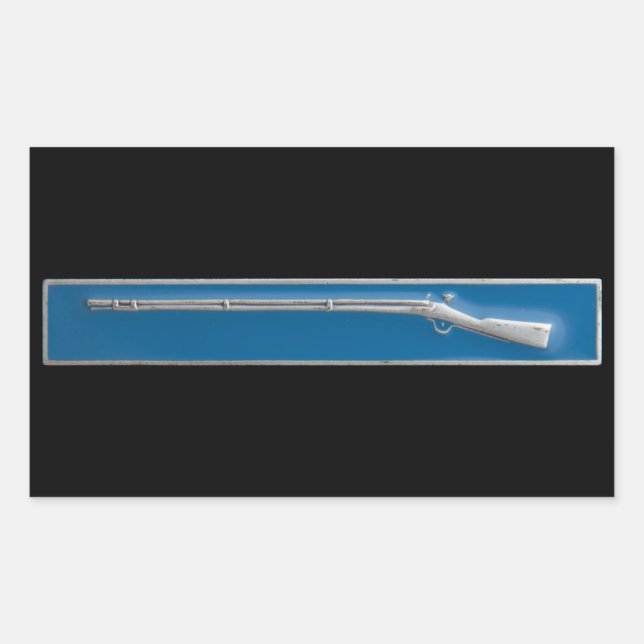 Expert Infantry Badge Rectangular Sticker (Front)