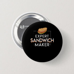 Expert Sandwich Maker Sandwich Maker 6 Cm Round Badge