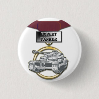 Expert Tanker medal button