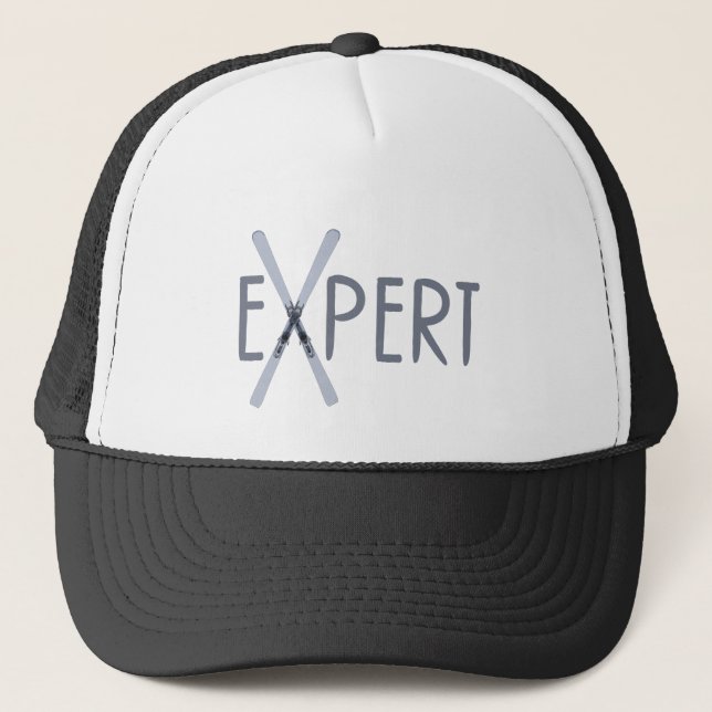 Expert Trucker Hat (Front)