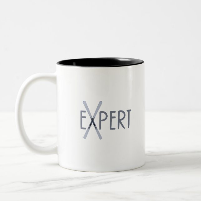 Expert Two-Tone Coffee Mug (Left)