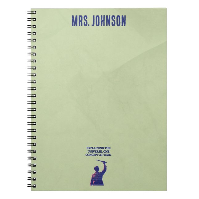Explaining Universe One Concept at a Time Science Notebook (Front)