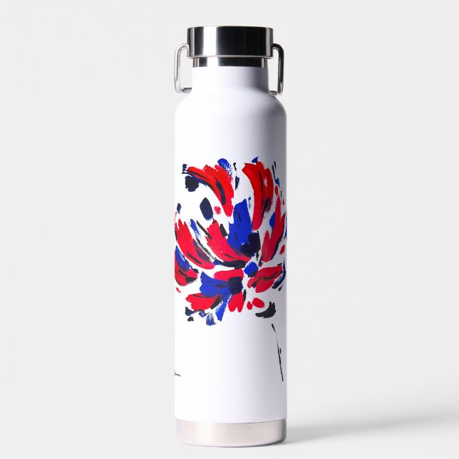 Exploded flower water bottle (Front)