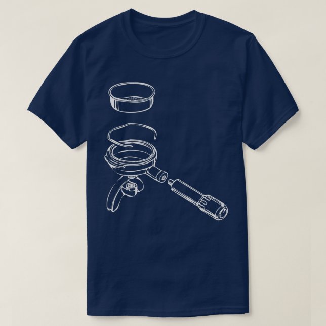 Exploded Portafilter T-Shirt (Design Front)