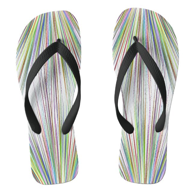 Exploding Colours Jandals (Footbed)