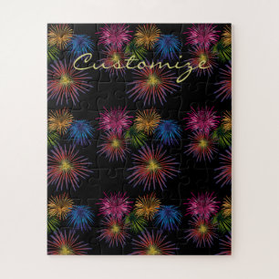 Exploding Fireworks Thunder_Cove Jigsaw Puzzle