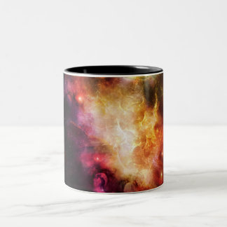 Exploding Nebula Two-Tone Coffee Mug