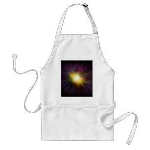 Exploding Star Digital Space Artwork Standard Apron