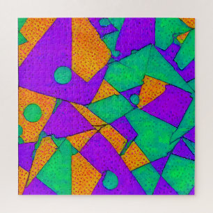 Exploited - Ken Gauge Abstract Jigsaw Puzzle