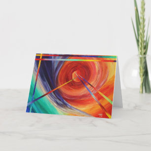 Exploration - Abstract Greeting Card