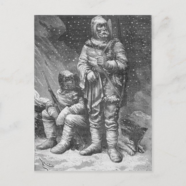 Exploration costumes postcard (Front)
