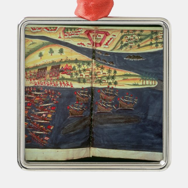 Exploration map of Surat Metal Tree Decoration (Front)