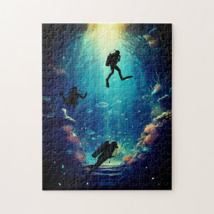 Exploration under the sea jigsaw puzzle