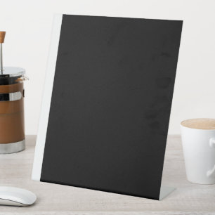 Explore a Captivating Black and White Photo Pedestal Sign