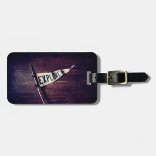 Explore Adventure awaits Luggage Tag