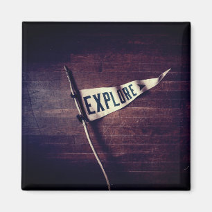 Explore - Adventure awaits Magnet