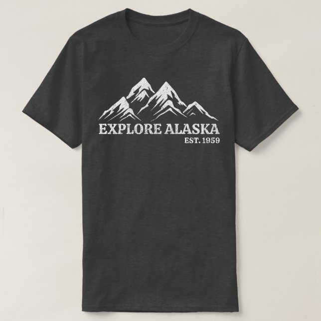 Explore Alaska TShirt (Design Front)