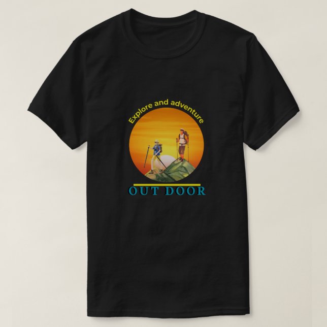 explore and advinture T-Shirt (Design Front)