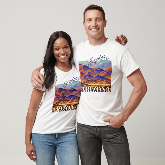 Explore Arizona Desert Landscape T-Shirt (Unisex)