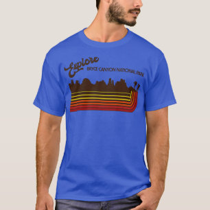 Explore Bryce Canyon National Park Retro 70s80s St T-Shirt