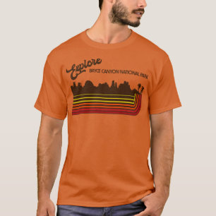 Explore Bryce Canyon National Park Retro 70s80s St T-Shirt