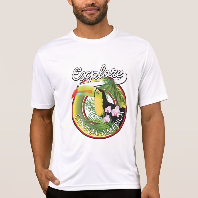 Explore Central America logo. T-Shirt (Front)