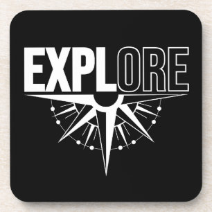 Explore Compass Coaster