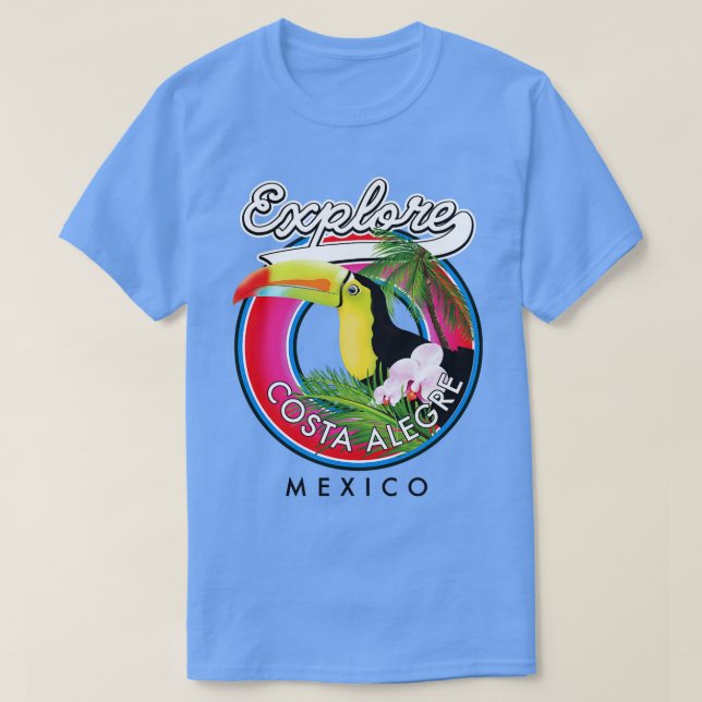 Explore Costa Alegre T-Shirt (Design Front)