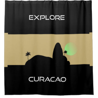 Explore Curacao Shower Curtain