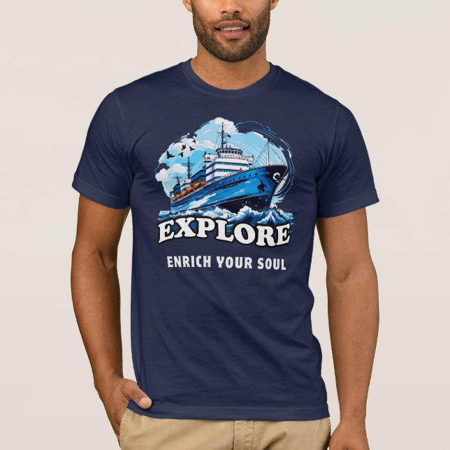 Explore, Enrich Your Soul T-Shirt (Front)