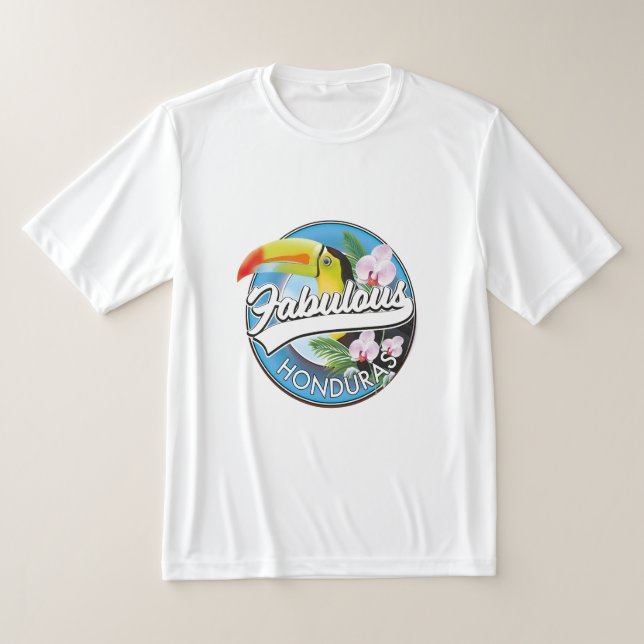 Explore fabulous Honduras logo  T-Shirt (Laydown)