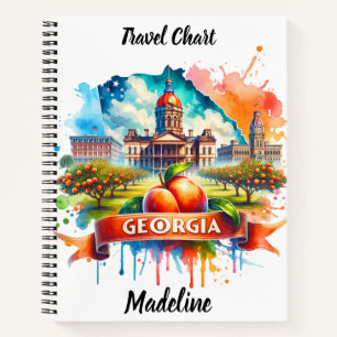 Explore Georgia's lively landmarks Notebook