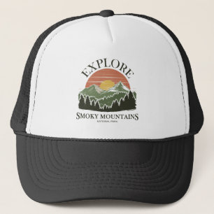 Explore Great Smoky Mountains National Park Trucker Hat