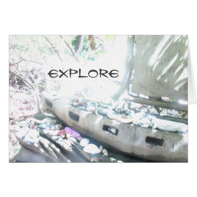 explore greeting card (Front Horizontal)