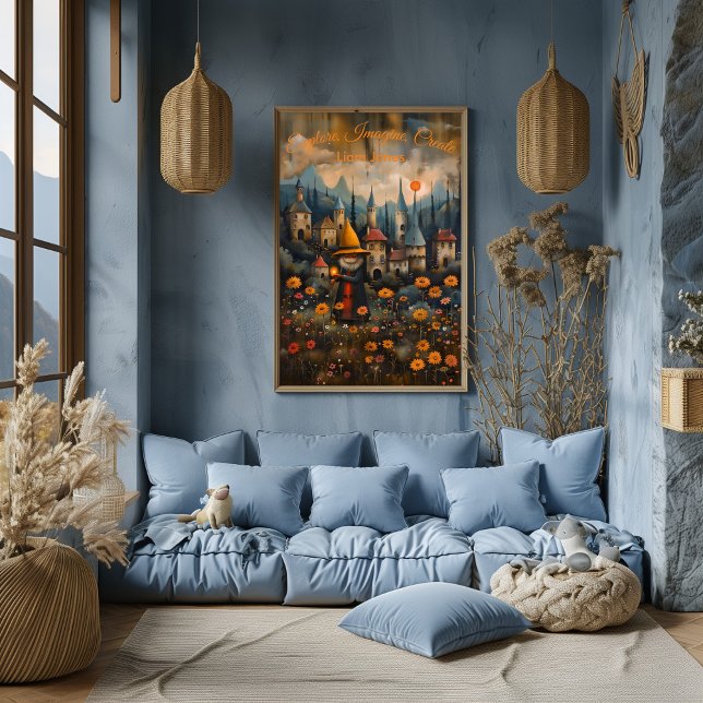 Explore, Imagine, Create Child Motivator Poster (Creator Uploaded)