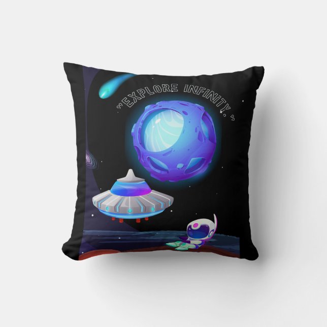 Explore Infinity Cushion (Front)