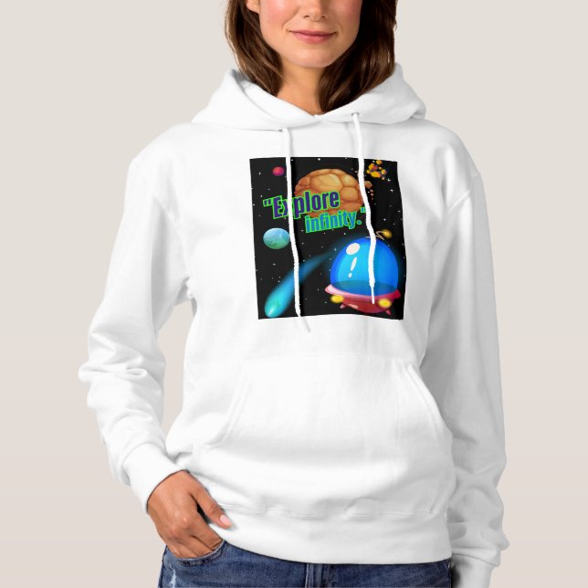 Explore infinity hoodie (Front)