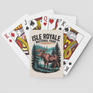 Explore Isle Royale National Park Lake Superior Playing Cards