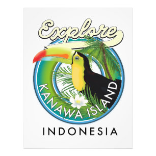explore kanawa island indonesia photo print