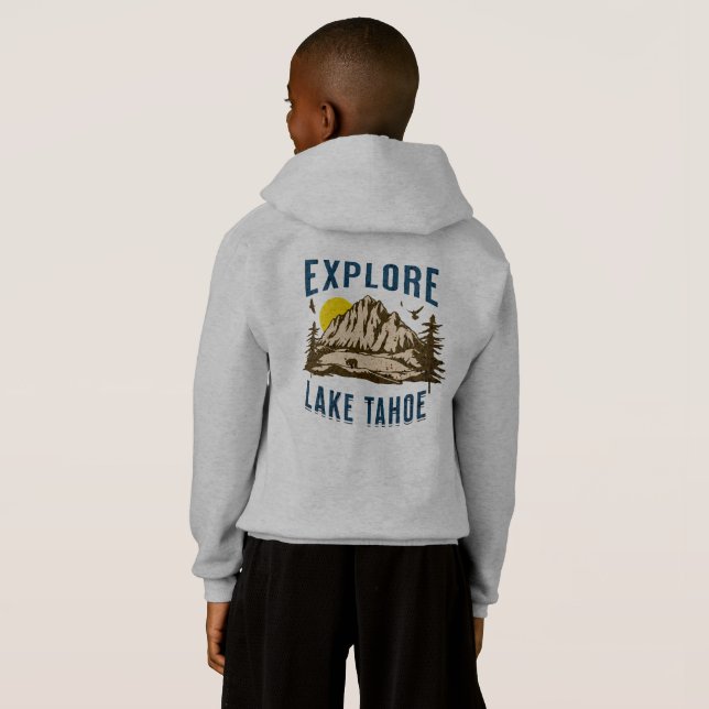 Explore Lake Tahoe Mountains California Nevada (Back Full)