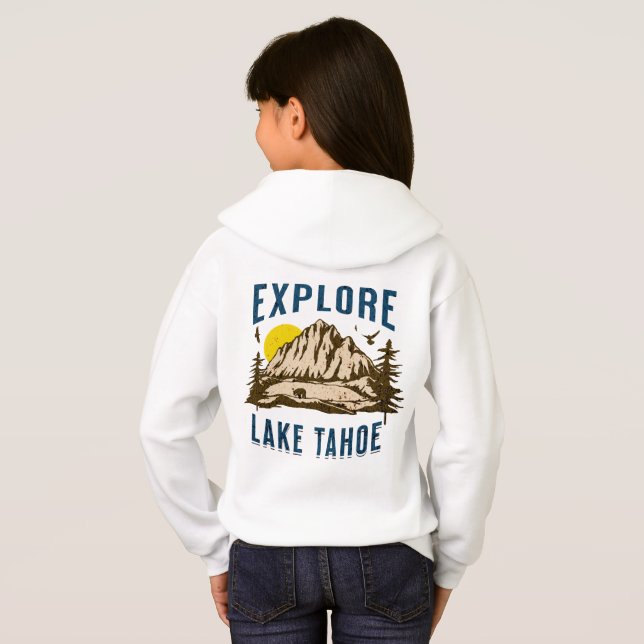 Explore Lake Tahoe Mountains California Nevada (Back Full)