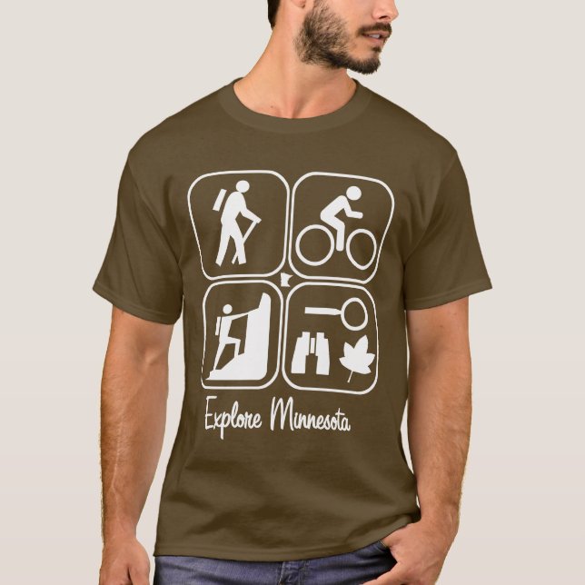 Explore Minnesota Signs Shirt (Front)