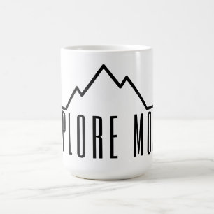 Explore More Minimalist Mountain Coffee Mug