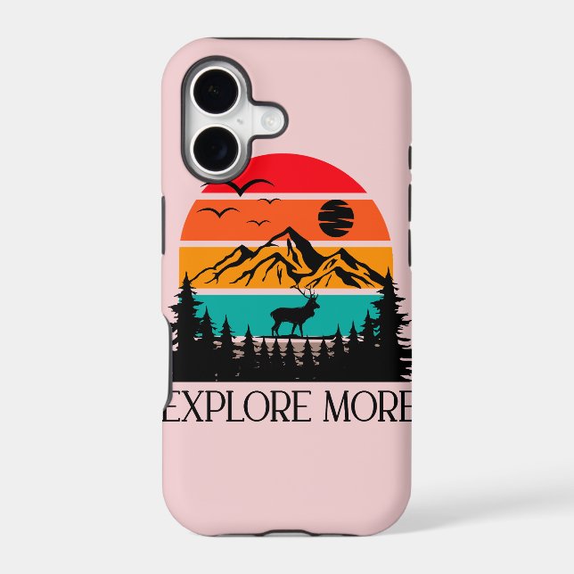 Explore More Mountain Nature Adventure Outdoor (Back)