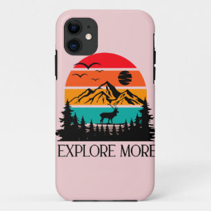 Explore More Mountain Nature Adventure Outdoor Case-Mate iPhone Case