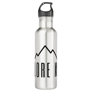 Explore More Mountain Stainless Steel Water Bottle