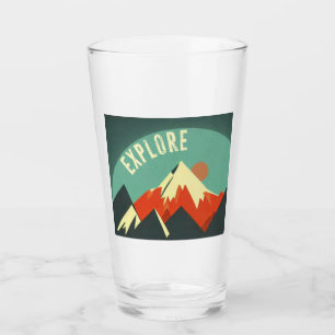 Explore Mountains Glass